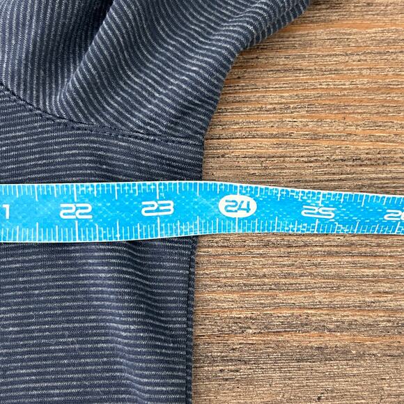 Nike NFL Houston Texans Stripe Dri-Fit Polo Shirt in Navy Blue - Picture 7 of 10